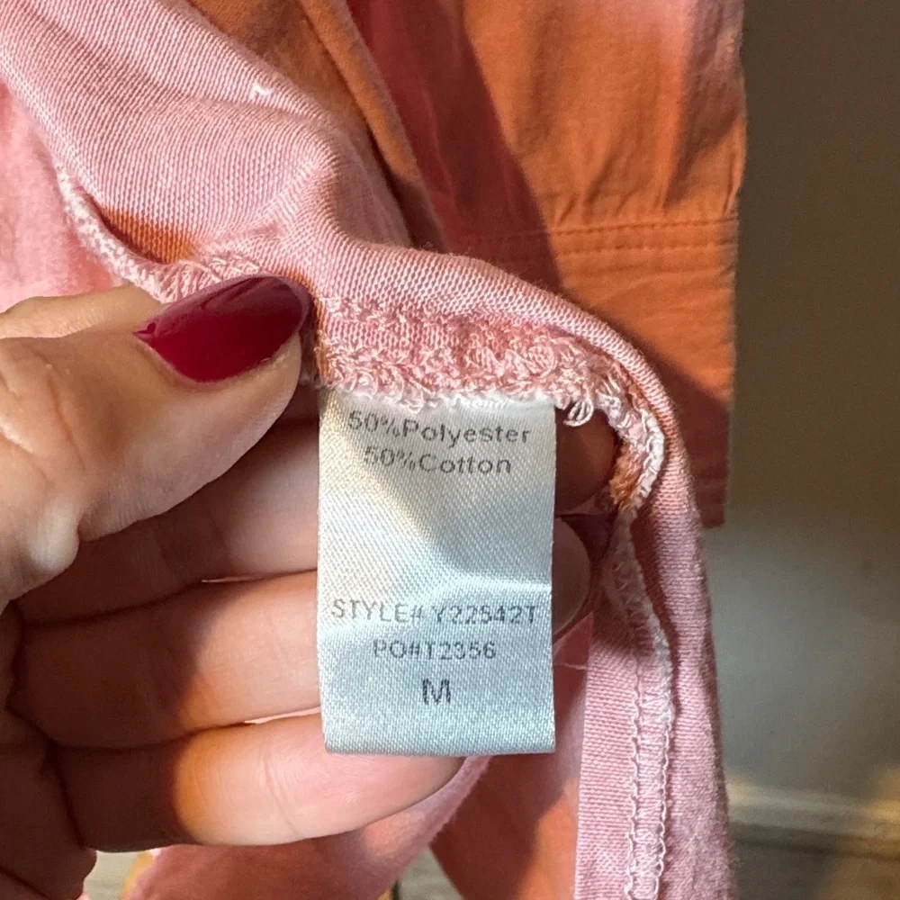Pomander Place tuckernuck Blush Pink button up blouse